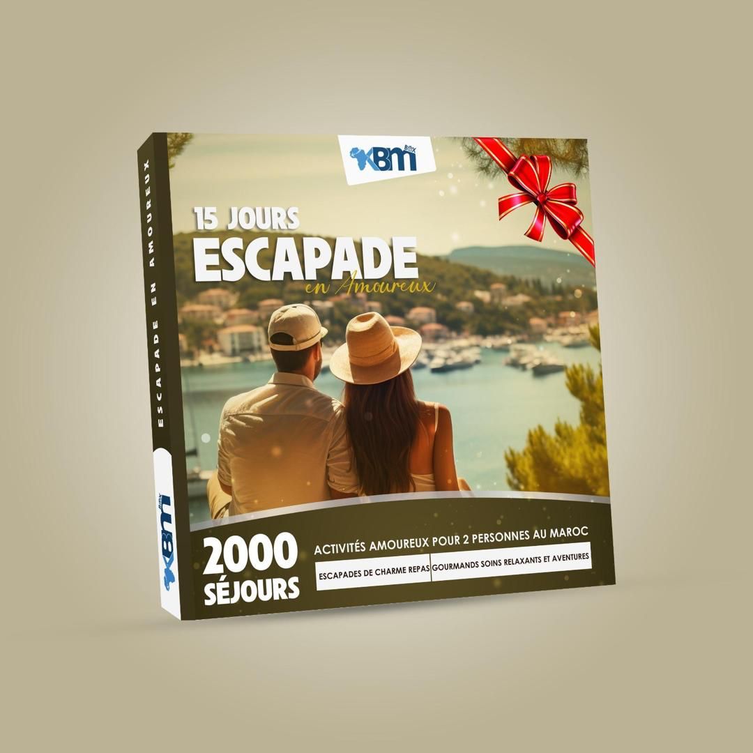 Box “Évasion en amoureux” – Pour Deux