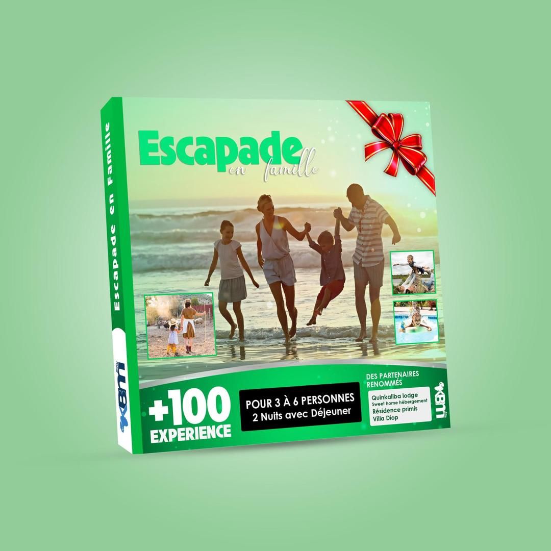 Box “Escapade en Famille” – Pour 2 à 6 Personnes