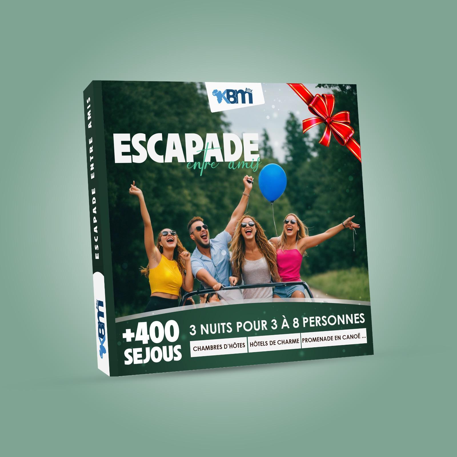 Box Séjour “Escapade entre ami(e)s” – de 2 à 8 personnes